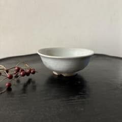 李朝盃 堅手 小鉢 白磁 酒器 小服茶碗 韓国アンティーク 古道具 民芸