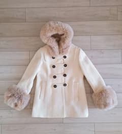 定価￥90.300 rich FOX ダッフルコート 梨花　ファーコートのサムネイル
