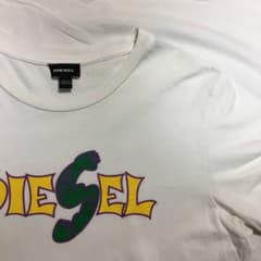 DIESEL　ディーゼル　ロゴ　Tシャツ　白　dieselのサムネイル
