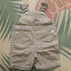 美品!!!ミキハウスのオーバオールのサムネイル