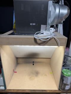 ど*ん様 自作塗装ブース ど*ん様 自作塗装ブース - メルカリ