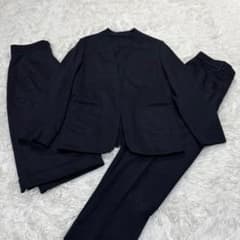 ユナイテッドアローズ 3点セット リネン ノーカラージャケット パンツ