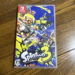 Nintendo Switch Splatoon 3 ソフトのサムネイル