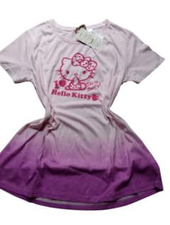 タグ付き未使用　ハローキティ　グラデーションTシャツ　Lサイズのサムネイル