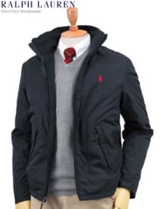 Polo Ralph Lauren ブラックナイロンジャケット Sのサムネイル