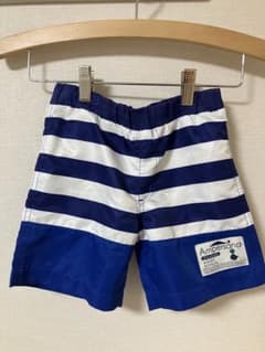 Ampersand ベビー水着 90cm ボーダー柄のサムネイル