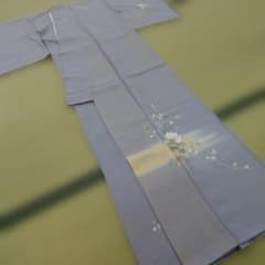 別誂訪問着正絹袷しつけ付き未使用パールトーン加工済作家創作品
