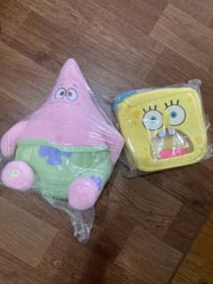 スポンジボブ　ショルダーバッグ　パトリック　ぬいぐるみ