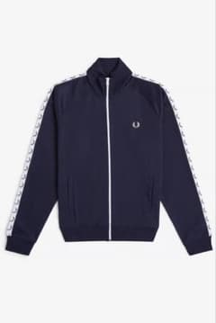 Fred Perry トラックジャケット ネイビー - メルカリ