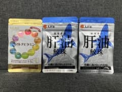 新品未開封】鮫珠62粒×2袋＋マルチビタミン30粒×1袋 - メルカリ