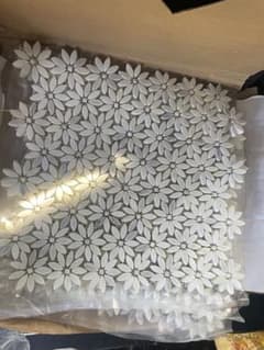 花柄　タイルのサムネイル