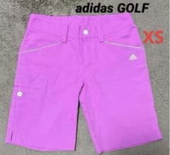 adidas GOLF ゴルフ　レディースショートパンツ ピンク XS 薄手のサムネイル