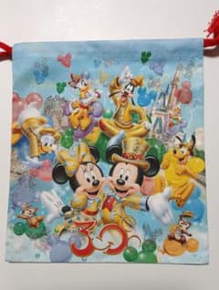 新品　ディズニーランド30周年　きんちゃく