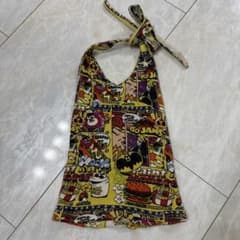 JAM 총무늬 홀터 넥 탱크탑 100cm
