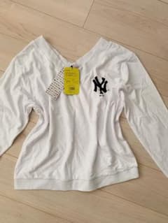 New York Yankees 白い長袖のサムネイル