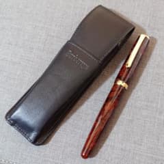 バーバリー プラチナ万年筆 #3776 ブライヤー 14K M - メルカリ