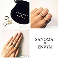 値下げ！ ENVYM×さのまい コラボリングのサムネイル