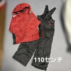 新品　South Line 140 キッズ　スキーウェア　スノボ　赤 South Line キッズ スキーウェア 上下セット レッド 110cm - メルカリ