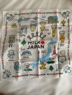 MILK JAPAN キャラクター ハンカチ タオルのサムネイル
