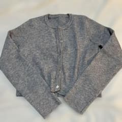 SHEIN グレーカーディガン L - 3