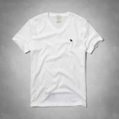 アバクロ 白のTシャツのサムネイル