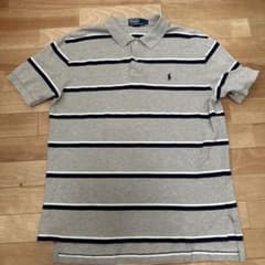 ひ*ふ様 ポロ・ラルフ・ローレン ストライプポロシャツのサムネイル