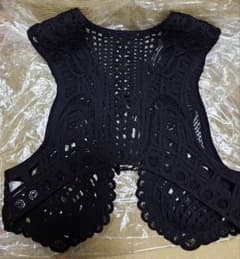 mame☆Cording Embroidery Vest☆単品☆ 新品未使用