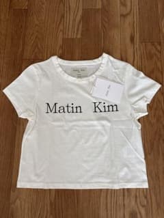 Matin Kim ロゴプリント Tシャツのサムネイル