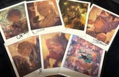 グラブル　バレンタイン返礼品　色紙7枚セットのサムネイル