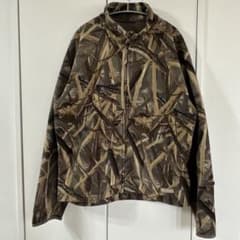 コロンビア リアルツリー フリースジャケット 枯葉迷彩 カモフラ M メンズ