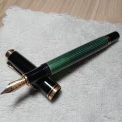 Pelikan 万年筆 グリーンストライプ - メルカリ