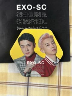 EXO-SC チャニョル セフン 缶バッジのサムネイル