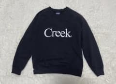 Creek ロゴスウェット 黒のサムネイル