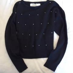 チャオパニック ニット アンゴラ混 美品のサムネイル