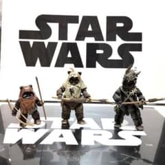 スターウォーズ　ハズブロ　ブラックシリーズ　イウォーク　３種