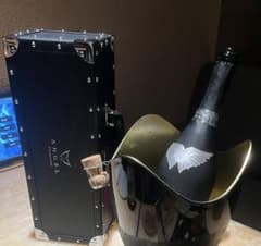 ANGEL CHAMPAGNE 空き瓶 ケース付きのサムネイル