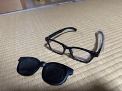 JINS × snow peak サングラス黒色のサムネイル