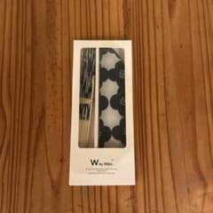 W by Wpc. 青色花模様 扇子セットのサムネイル