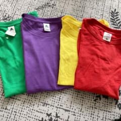 無地Tシャツ4枚セット　男の子　女の子　ダンスのサムネイル