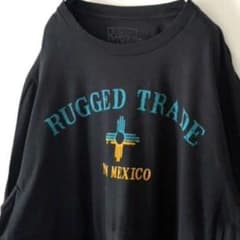 RUGGED TRADE ニューメキシコ Tシャツ L ブラック 黒 古着