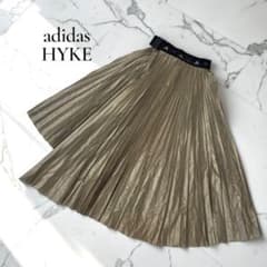 ✽HYKE × adidas ハイク アディダス アシメ プリーツスカーD551 - メルカリ