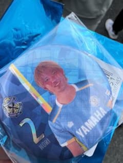 ジュビロ磐田　ジュビポン　缶バッチ　2山本義道選手のサムネイル