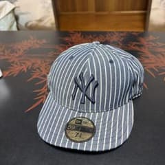 NEW ERA ニューヨークヤンキース ストライプ キャップのサムネイル