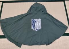 進撃の巨人 調査兵団 マント コスプレ衣装のサムネイル