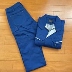 男女兼用作業着上下セット　新品未使用　本日限定価格のサムネイル