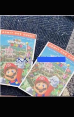 ぽち様専用　ユニバーサルスタジオジャパン　大人1名分のサムネイル