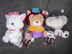 ディズニーキャラクター レトロメモリー ぬいぐるみ Vol.1 3種セット