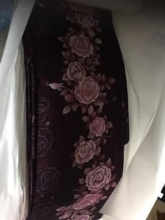 和装　カジュアル　派手　着物　ピンク　薔薇のサムネイル