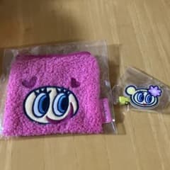 ナルミヤ アクリル前髪のクリップとポーチのセット おまけ付き