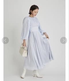 【CELFORD×石井美保×＆ROSYコラボ】ドビーシフォンワンピースのサムネイル